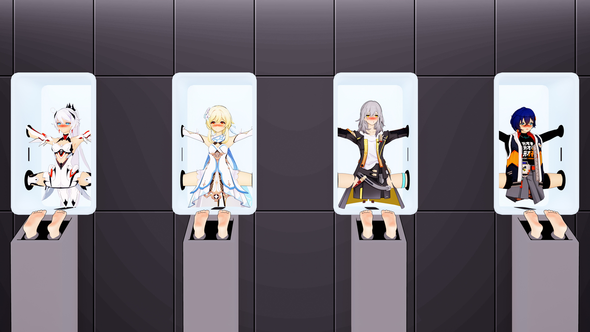 This is a pixiv picture whose title is 主角败北2.0.