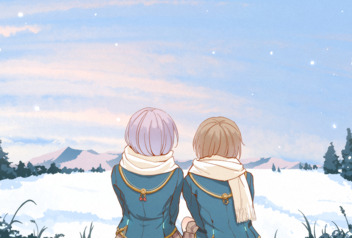 This is a pixiv picture whose title is 【ヘブバン】月歌ユキ.