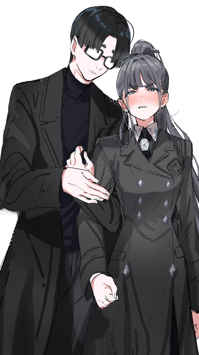 This is a pixiv picture whose title is 腕組みたいじゃん。.