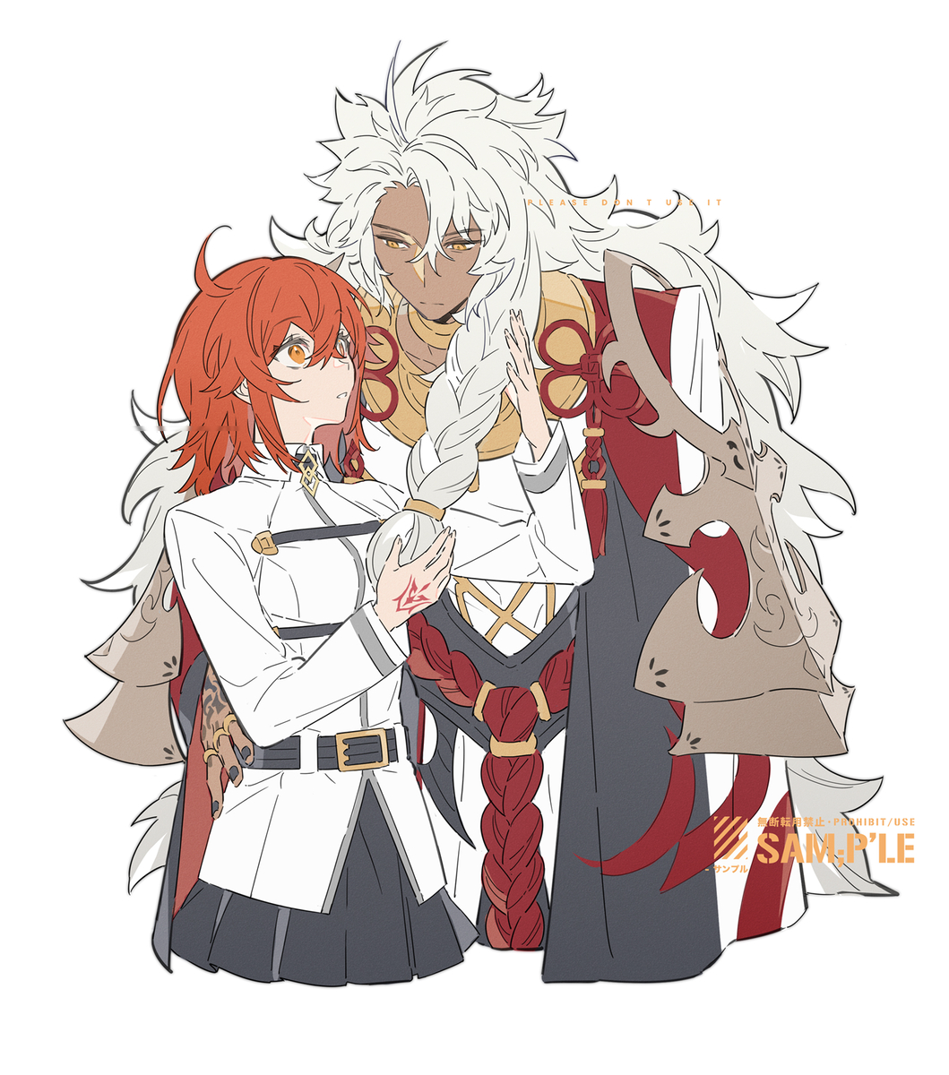 This is a pixiv picture whose title is 🔺🔻.