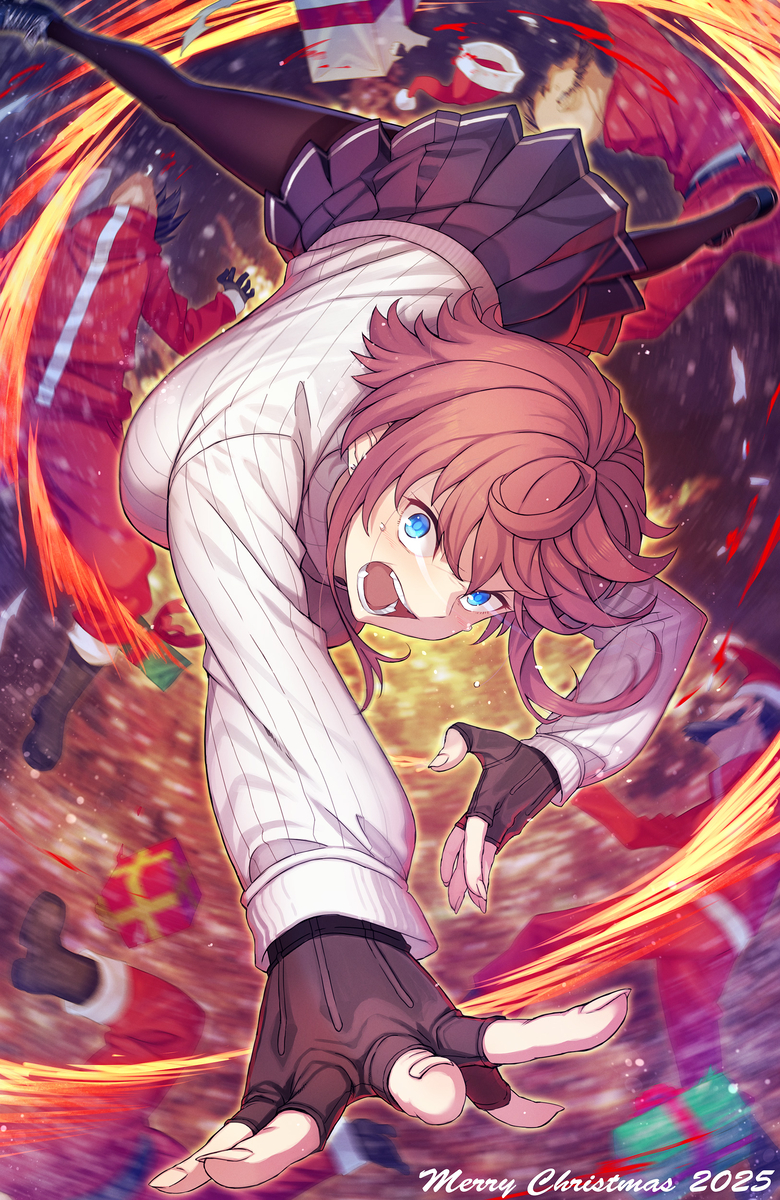 This is a pixiv picture whose title is 2025クリスマアアア”ア”ア”－－－－！！！.