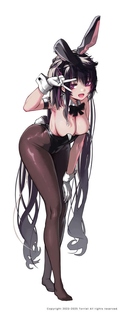 This is a pixiv picture whose title is ヒロイン・バニーガールシリーズ.