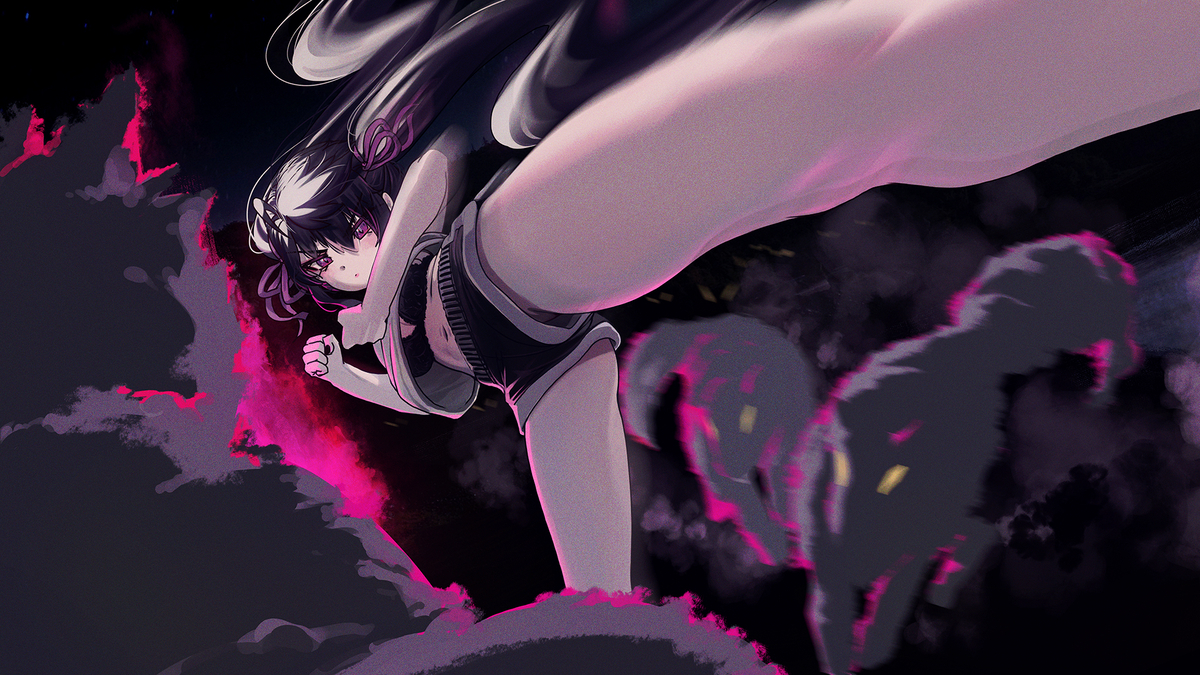 This is a pixiv picture whose title is ハリ.