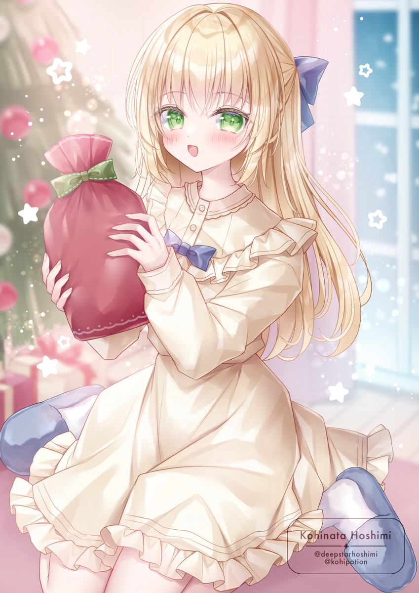 This is a pixiv picture whose title is クリスマス🎄.