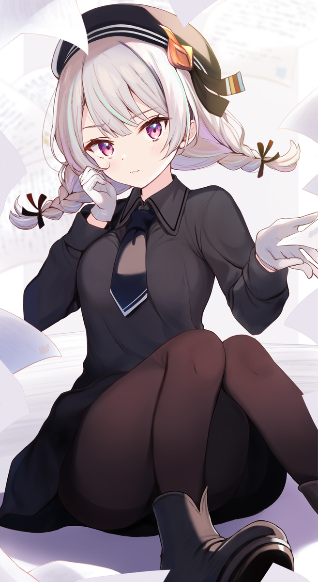 This is a pixiv picture whose title is 頭脳担当.