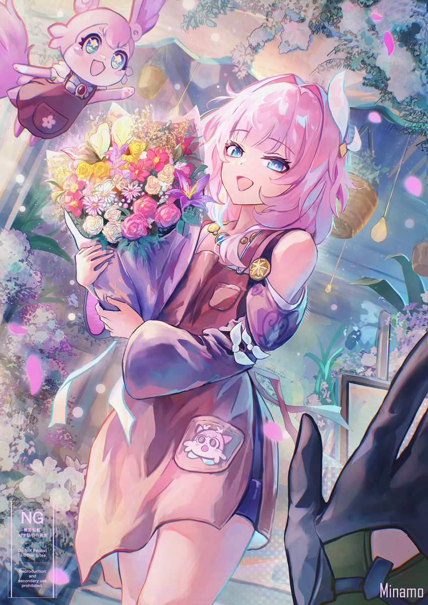 This is a pixiv picture whose title is 新しい世界で.