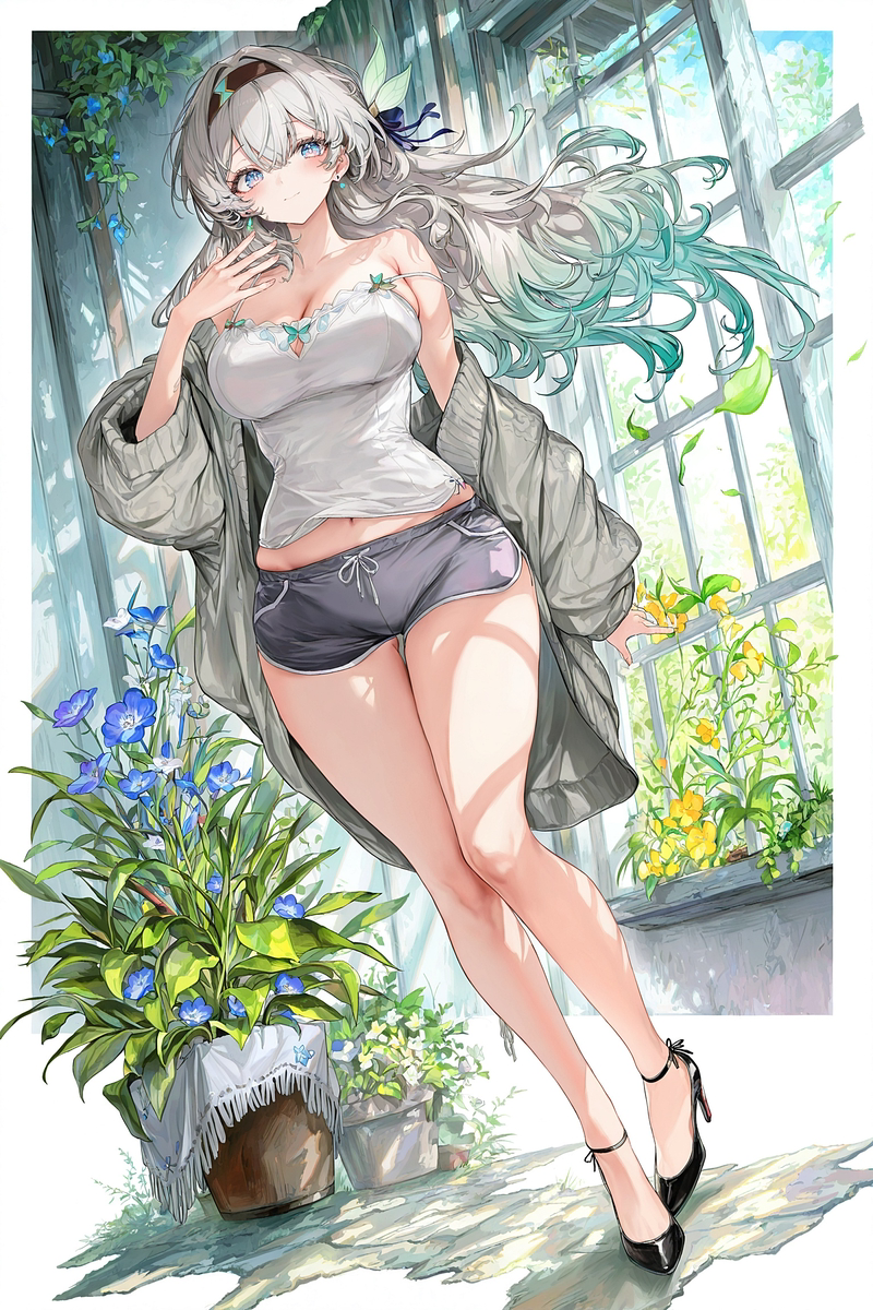 This is a pixiv picture whose title is キャミソールホタルちゃん.