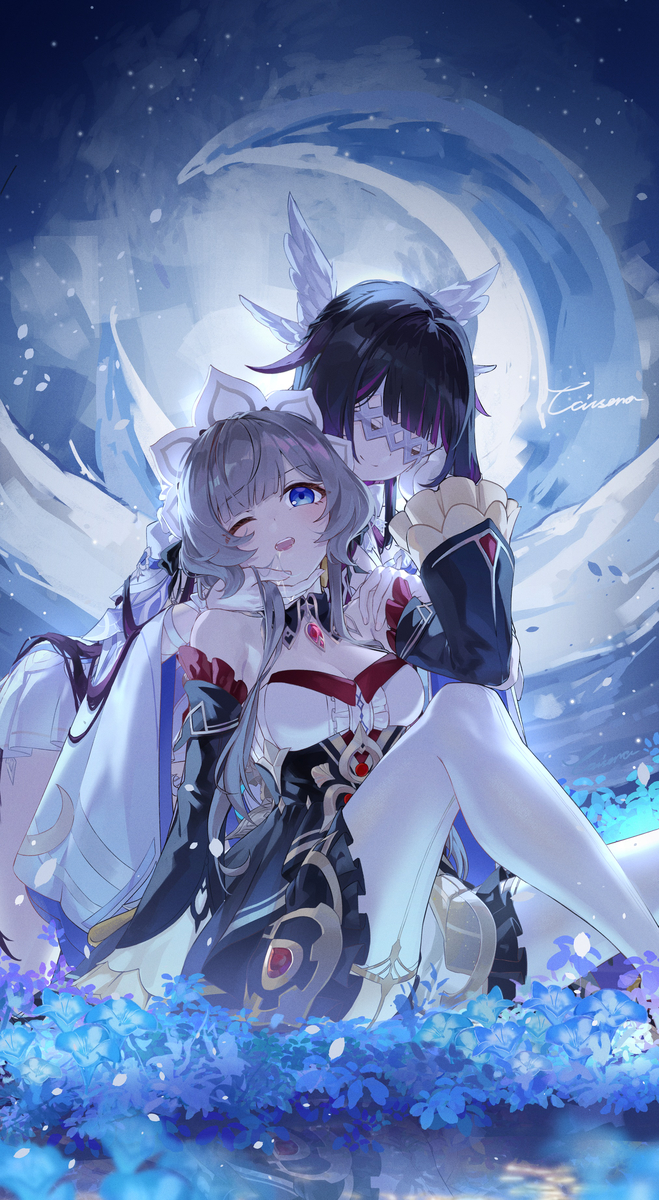 This is a pixiv picture whose title is 女同事.