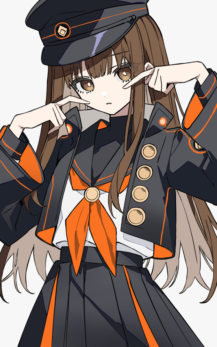 This is a pixiv picture whose title is 岸波白野.