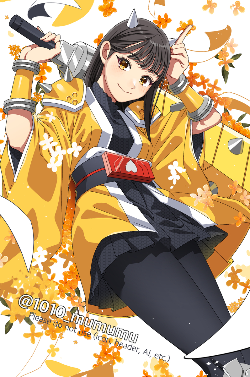 This is a pixiv picture whose title is オニシスター、はるか見参！.