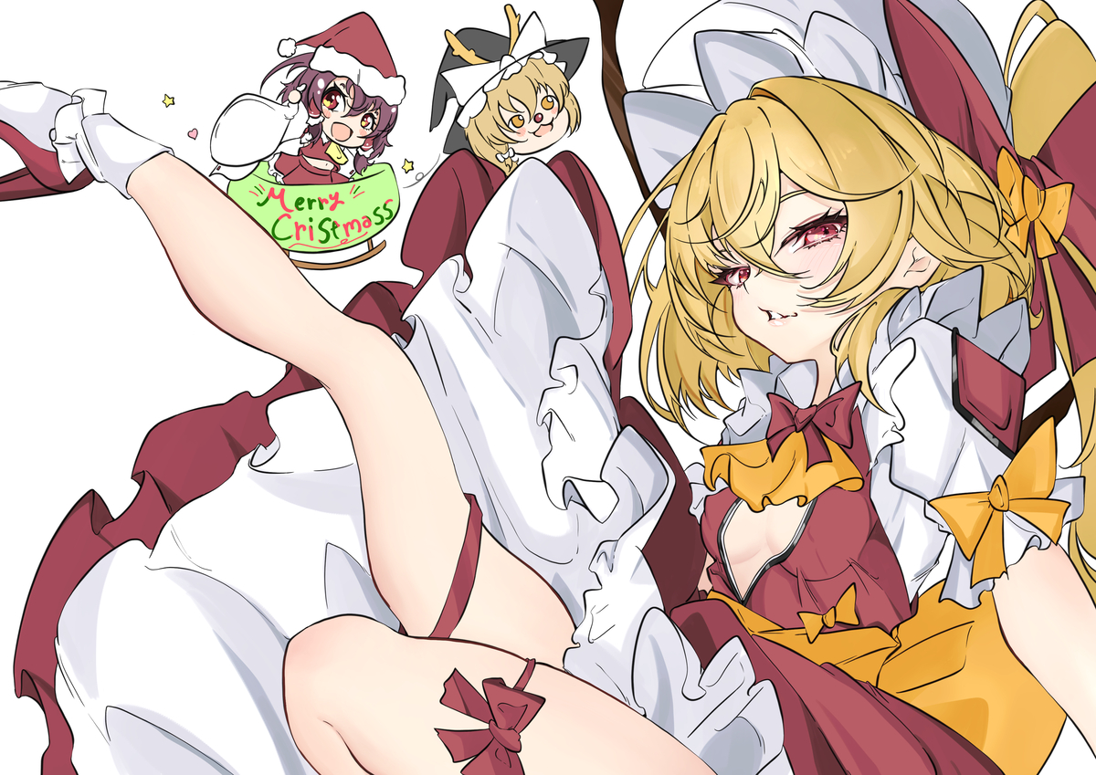 This is a pixiv picture whose title is ちょっとはやいクリスマス。.