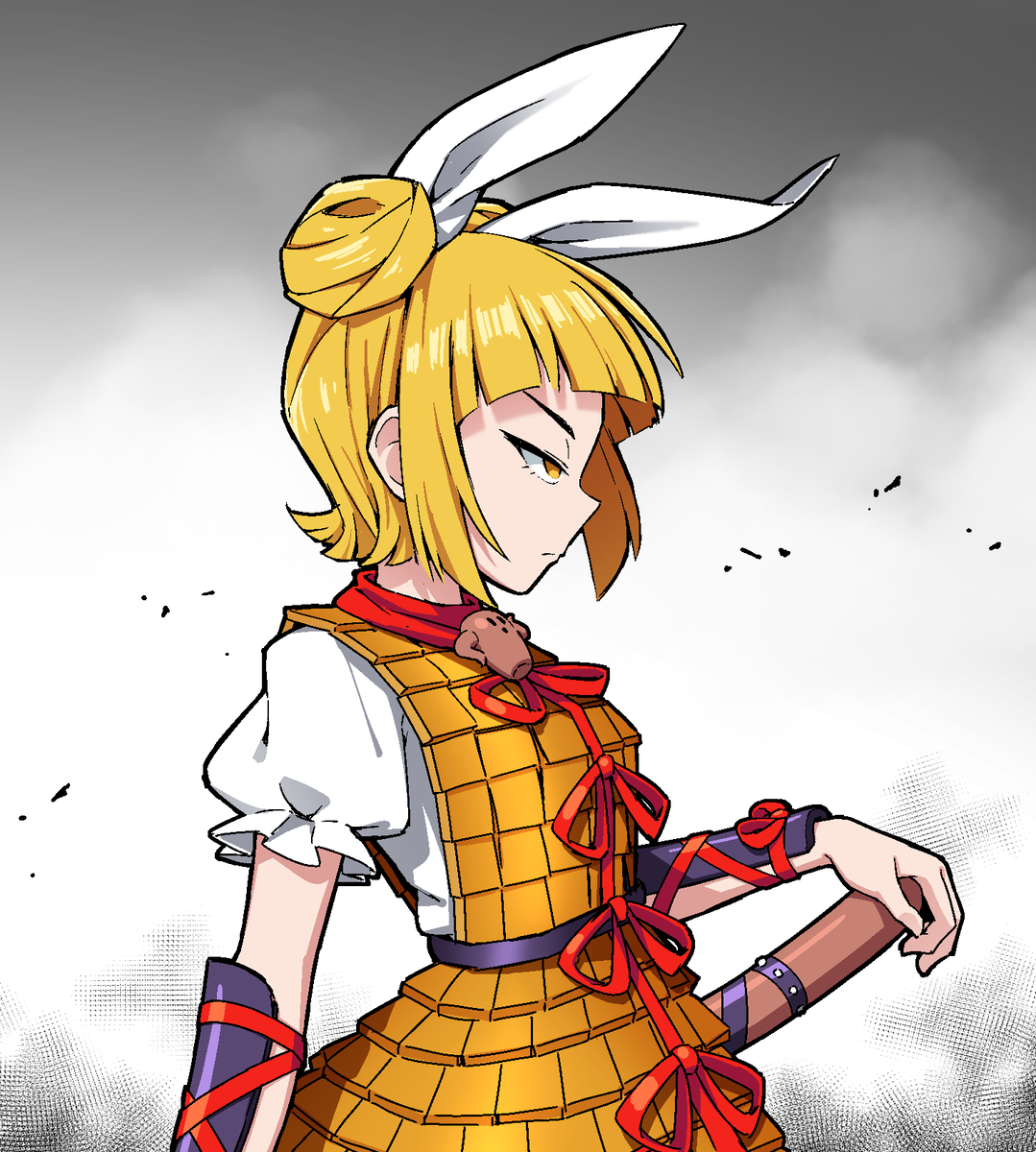 This is a pixiv picture whose title is 忠誠心がそのまま強さになる程度の能力.