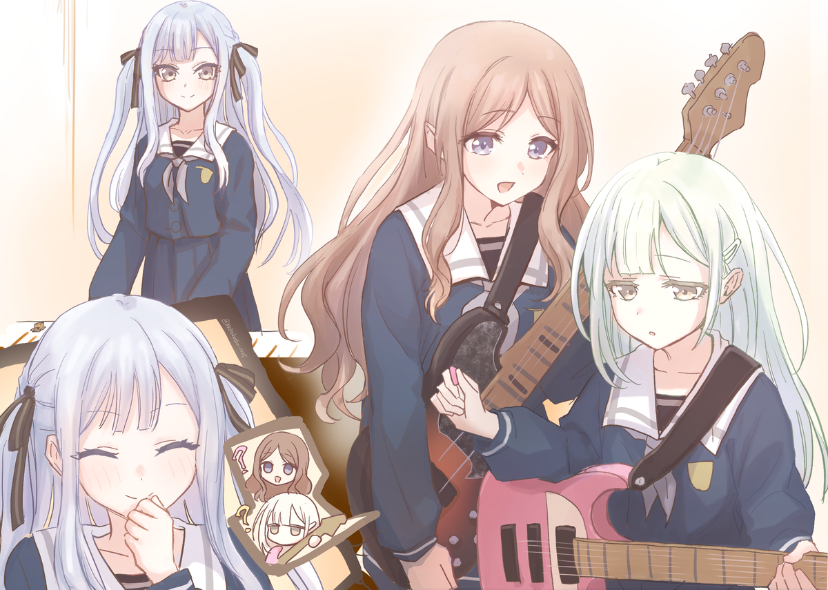 This is a pixiv picture whose title is バンドリ　まとめ.