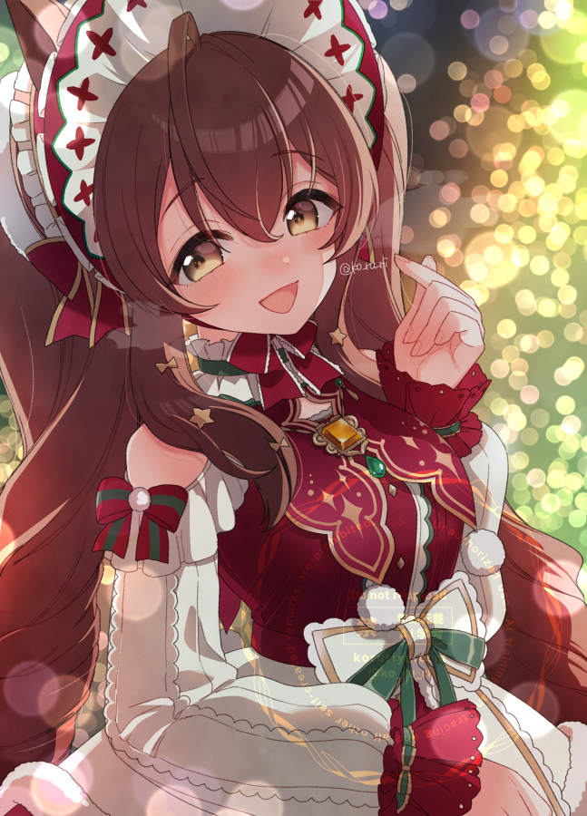This is a pixiv picture whose title is クリスマスブライト.
