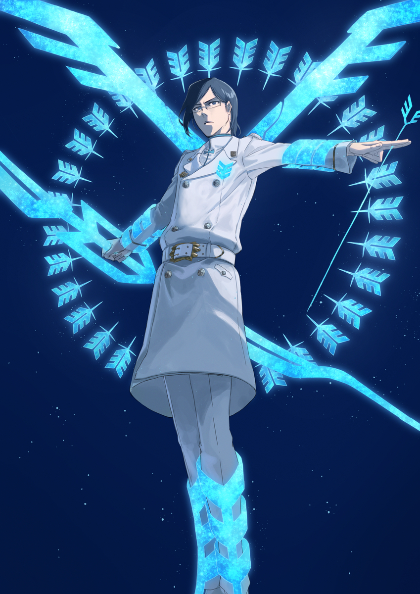 This is a pixiv picture whose title is 滅却師完聖体.