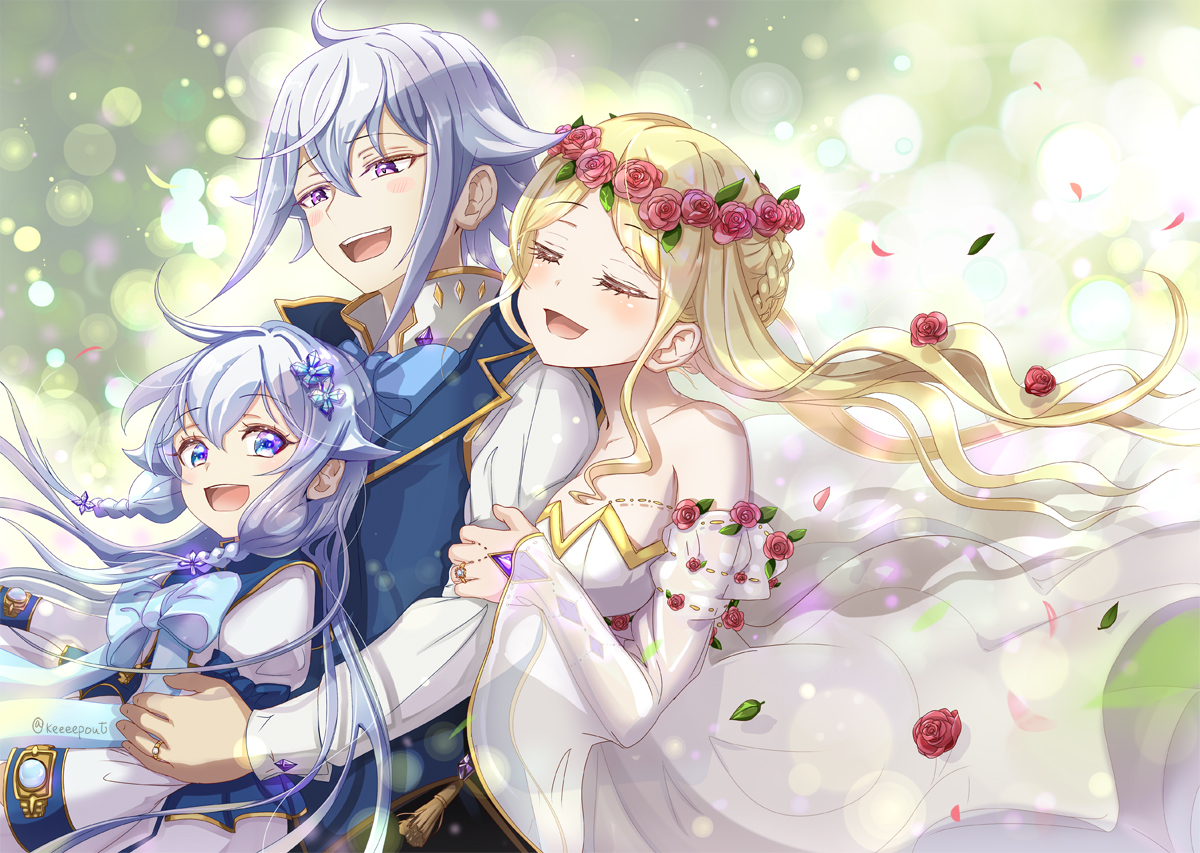 This is a pixiv picture whose title is they lived happily ever after….
