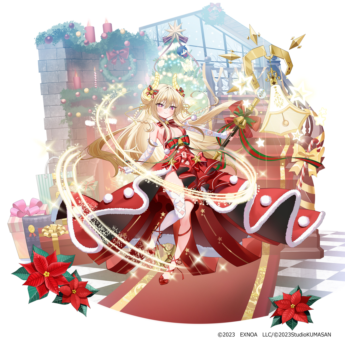 This is a pixiv picture whose title is [生誕祭の聖衣]クラウディア.