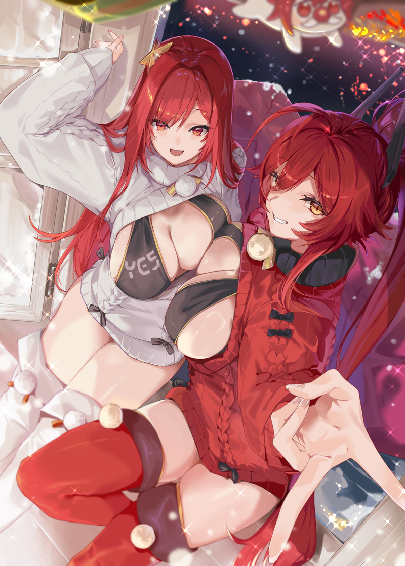 This is a pixiv picture whose title is メリクリ~.