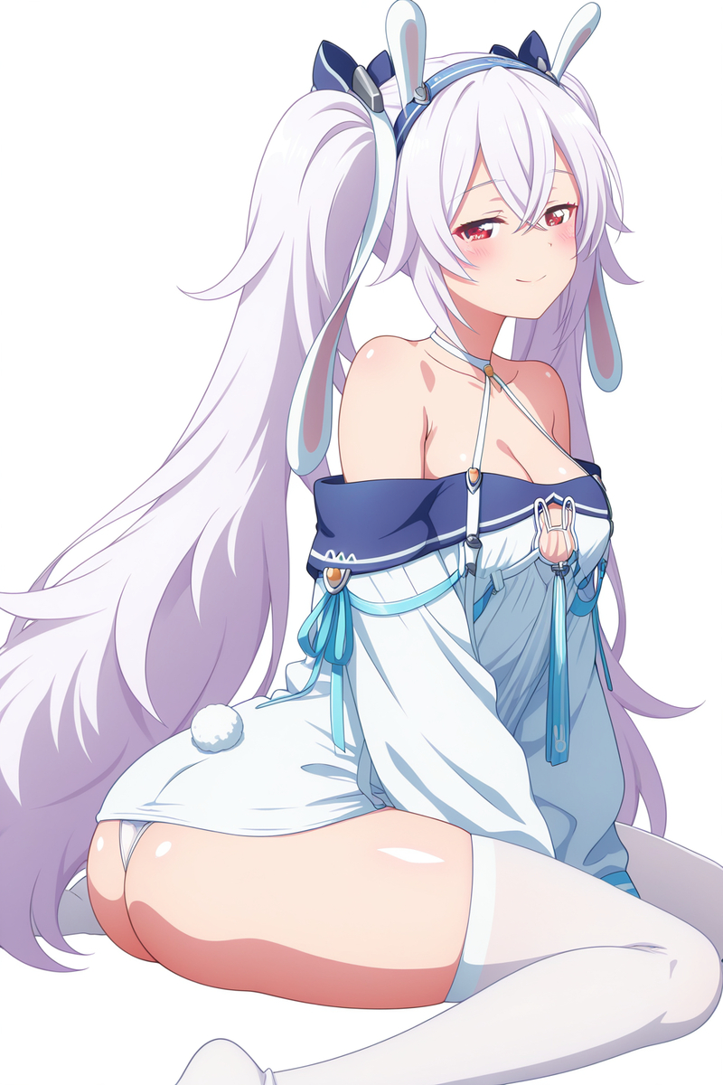 This is a pixiv picture whose title is Laffey.