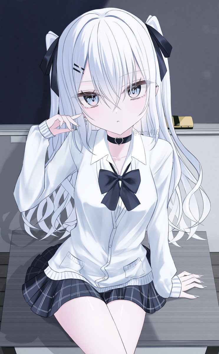 This is a pixiv picture whose title is クラスのGAL.