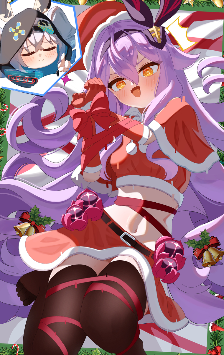 This is a pixiv picture whose title is クリスマスシーリンちゃん.