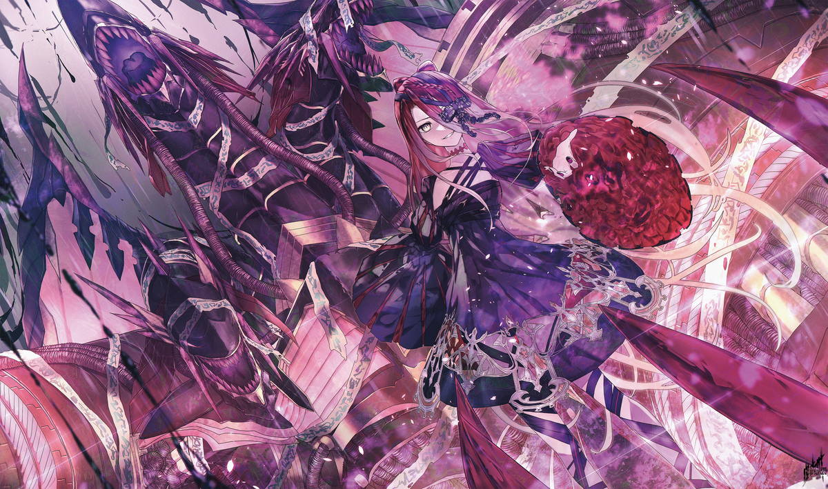 This is a pixiv picture whose title is 竜路展開：テュフォン.