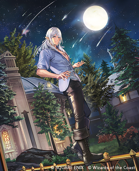 This is a pixiv picture whose title is 【仕事絵】マジック：ザ・ギャザリングーFINAL FANTASY.