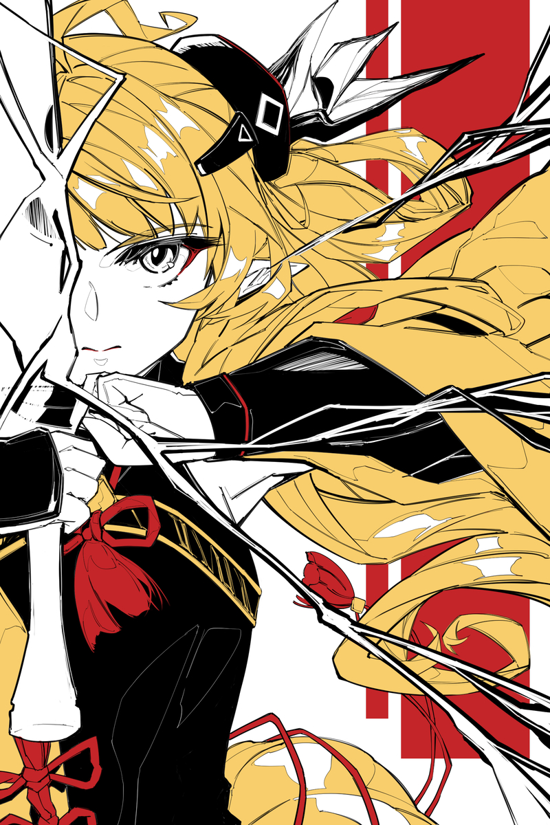 This is a pixiv picture whose title is Leizi the Thunderbringer.