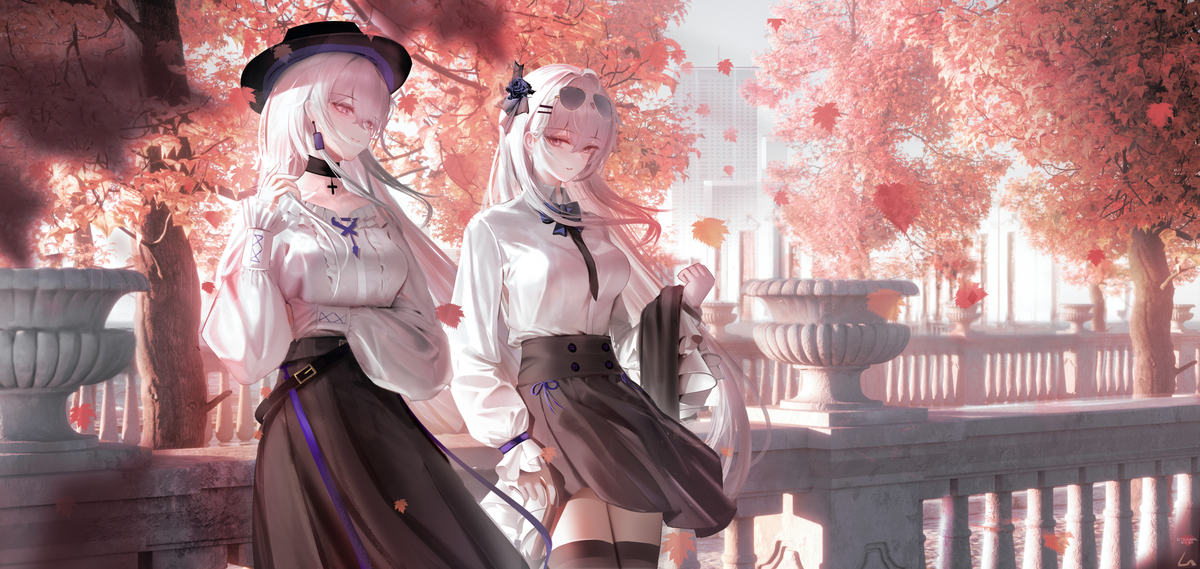 This is a pixiv picture whose title is 一段旅途.