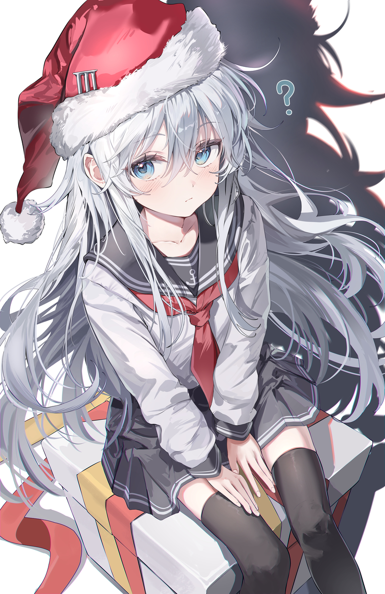 This is a pixiv picture whose title is 🎁.