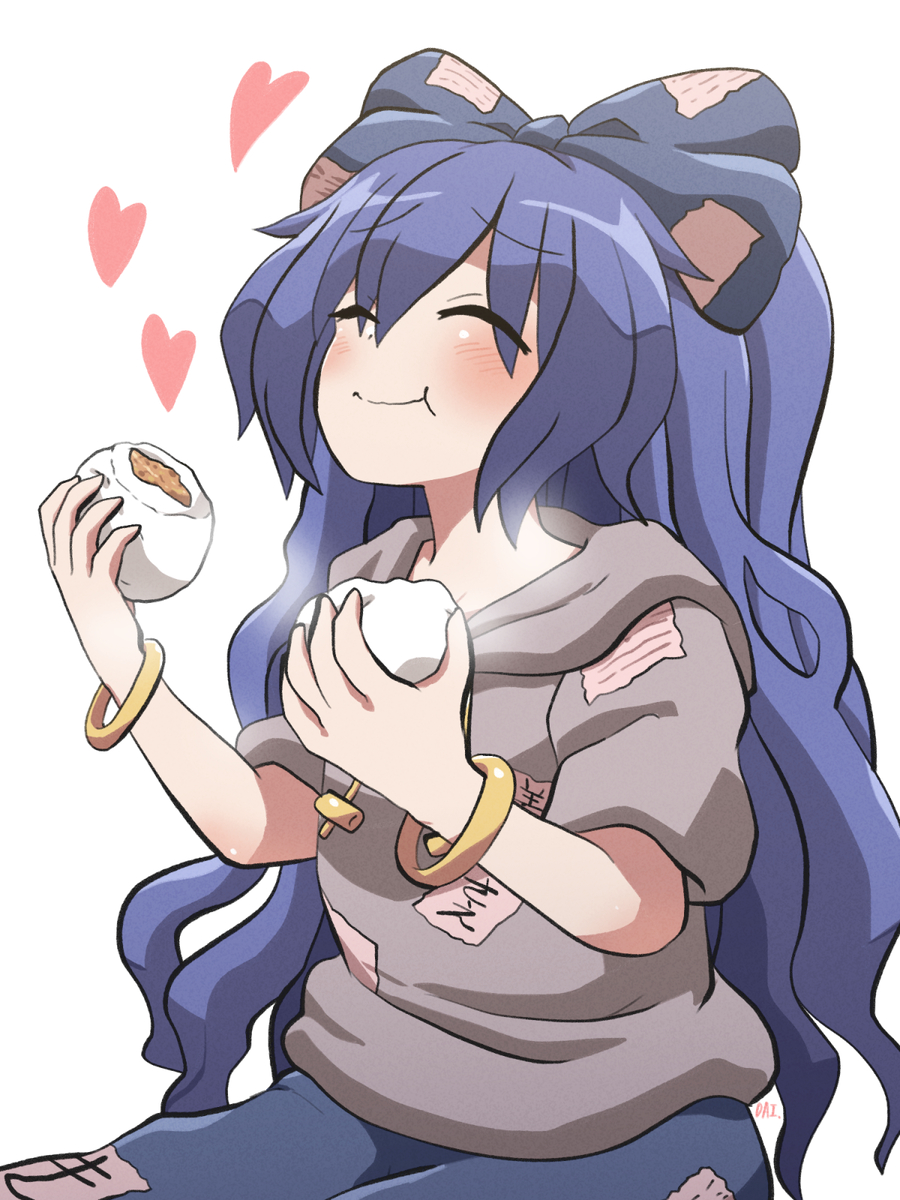 This is a pixiv picture whose title is 中華まんがおいしくて幸せなおねえちゃん.