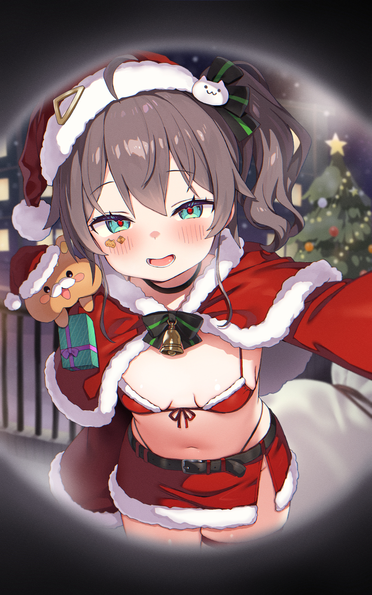 This is a pixiv picture whose title is まつりちゃん🎄.