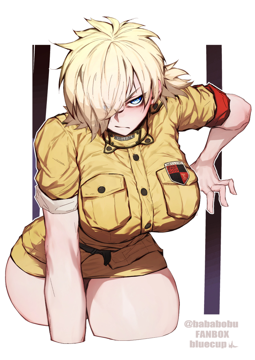 This is a pixiv picture whose title is Seras Victoria.