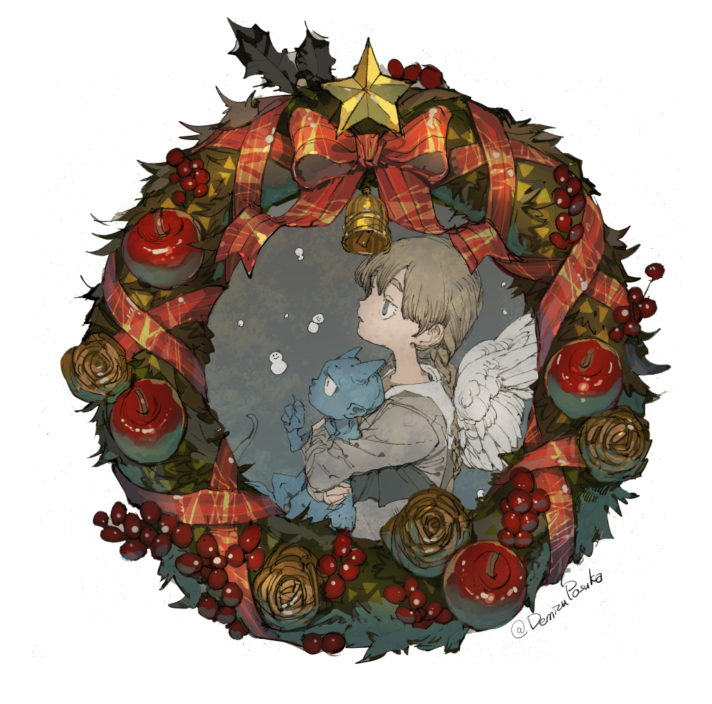 This is a pixiv picture whose title is 夜を待っている.