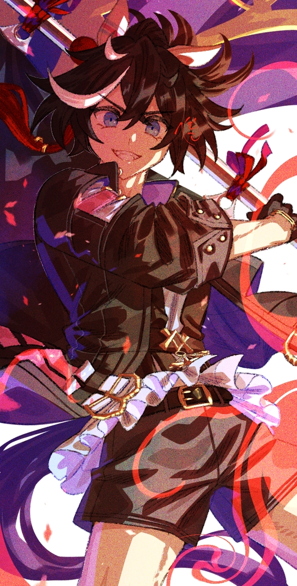 This is a pixiv picture whose title is 🅰️.