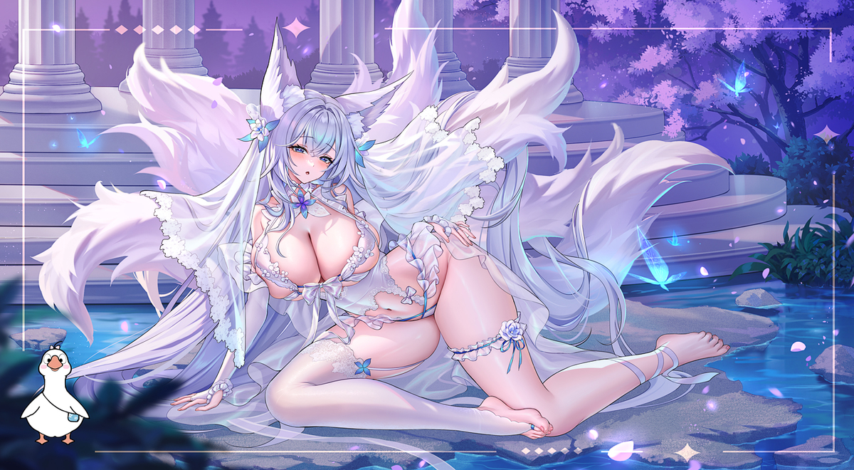 This is a pixiv picture whose title is 信浓の花嫁.