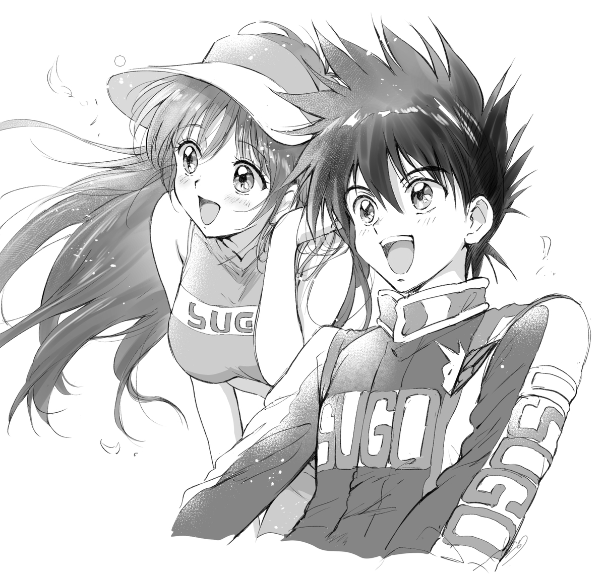 This is a pixiv picture whose title is サイバーフォーミュラ.