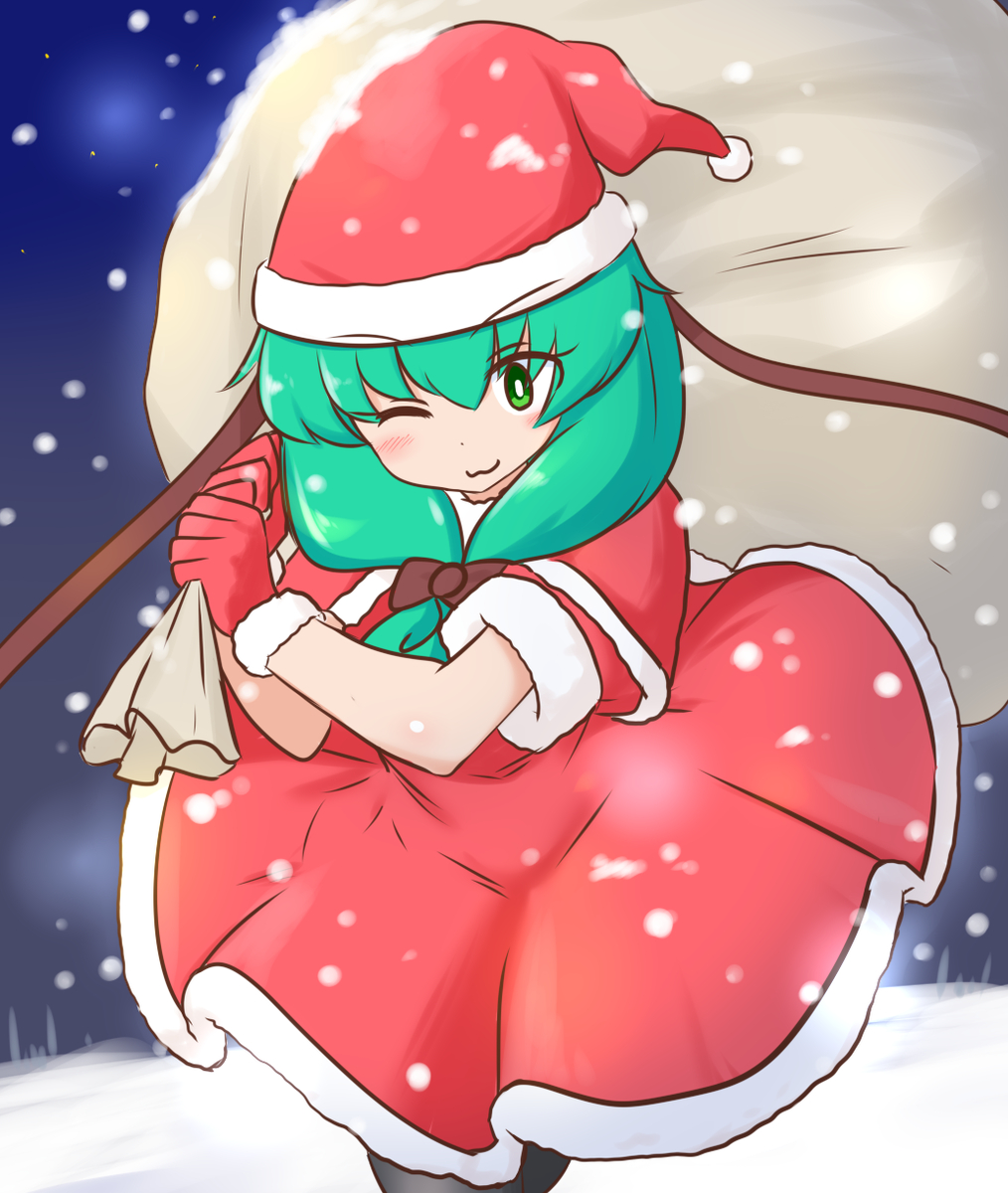 This is a pixiv picture whose title is サンタ雛ちゃん.