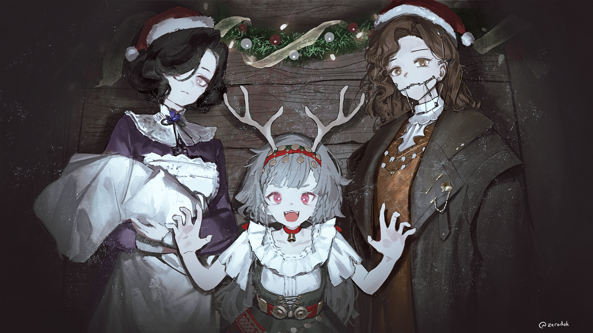 This is a pixiv picture whose title is Christmas.
