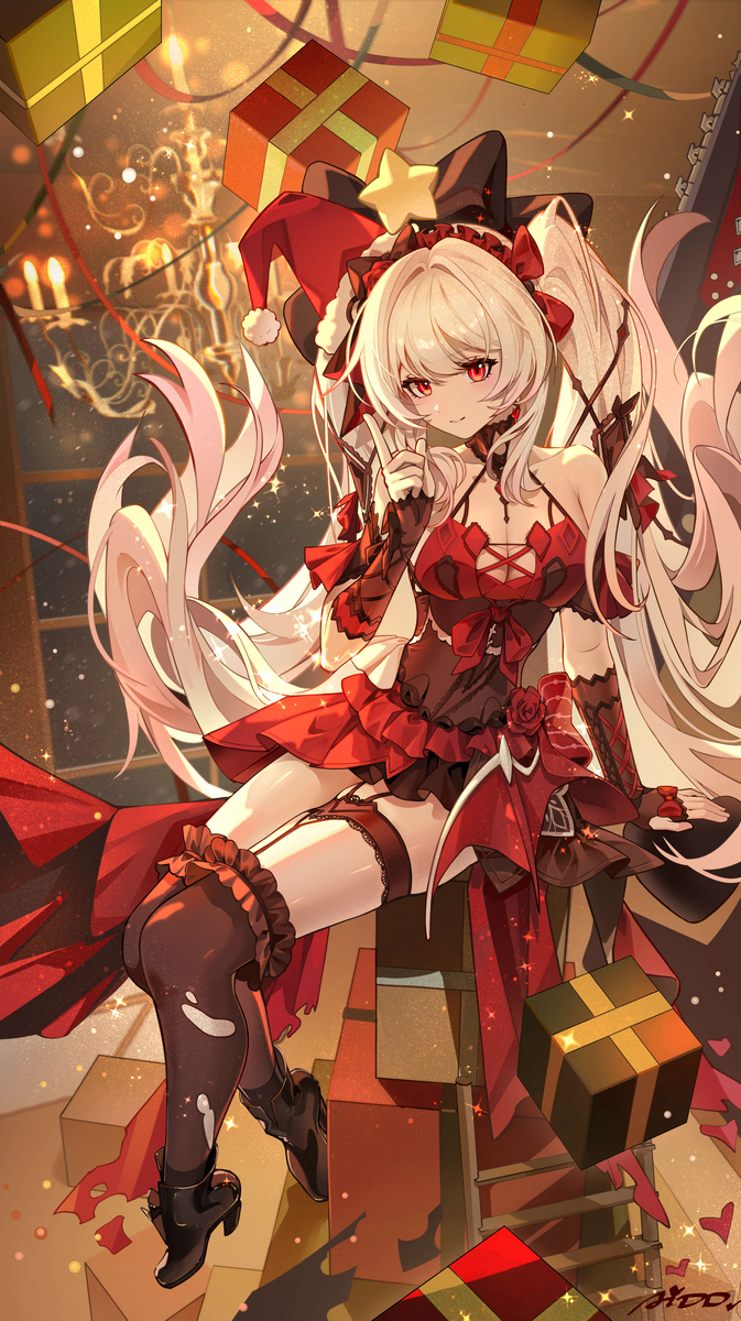 This is a pixiv picture whose title is 根据大月下废案画的插画.