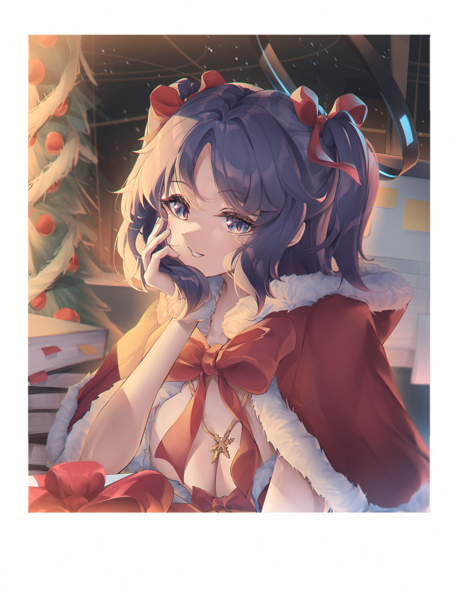 This is a pixiv picture whose title is 早濑ユウカ🎄.