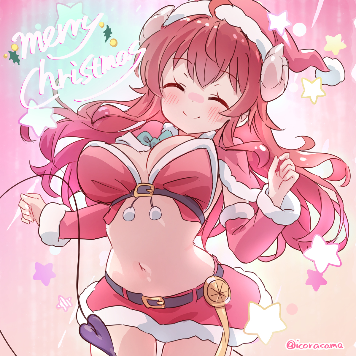 This is a pixiv picture whose title is メリークリスマスです！.