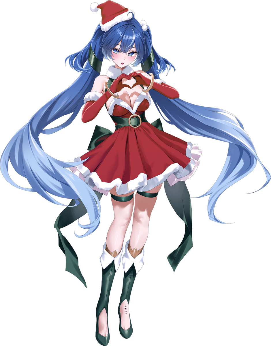 This is a pixiv picture whose title is santa / luno.