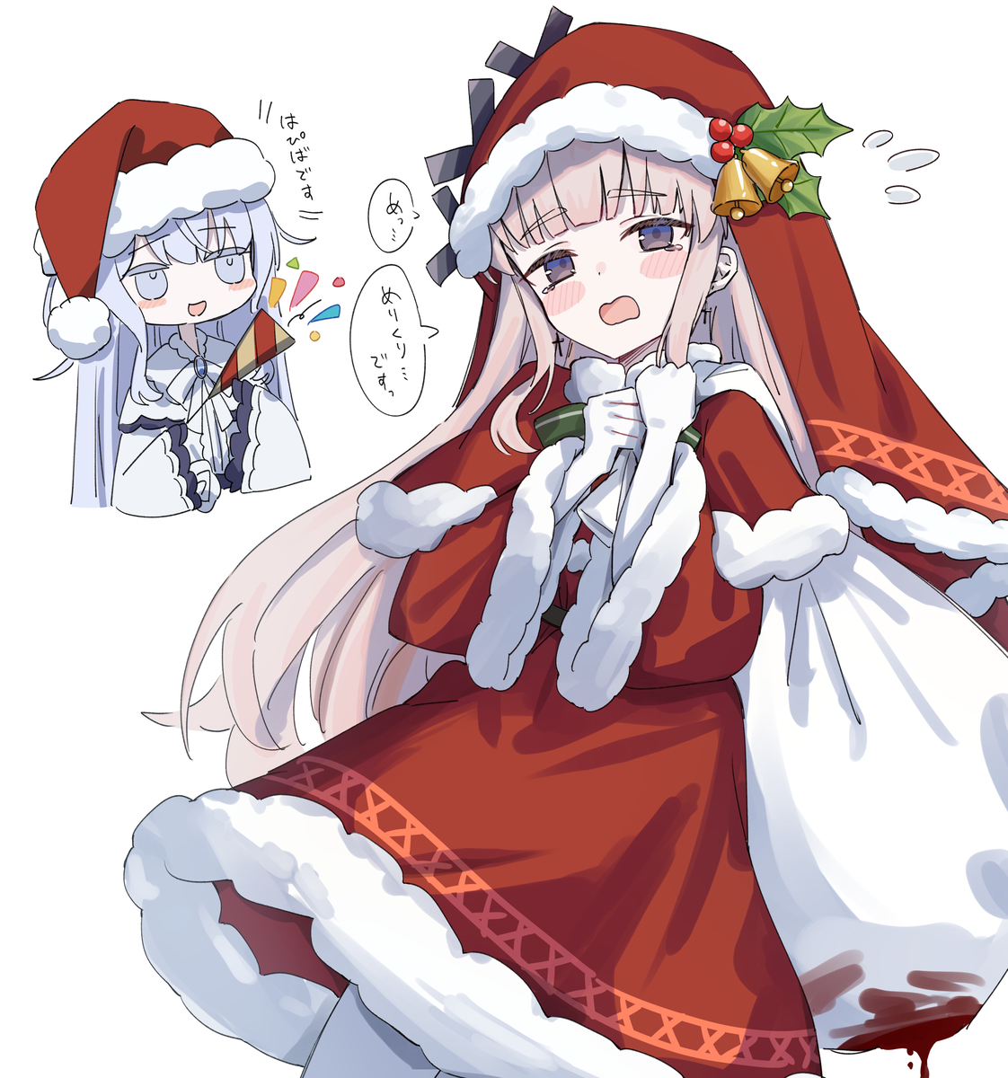 This is a pixiv picture whose title is メルルはぴば.