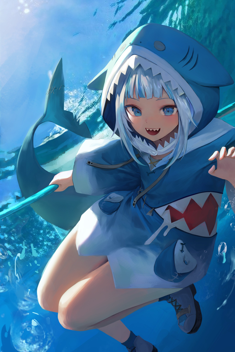 This is a pixiv picture whose title is がうる・ぐら.