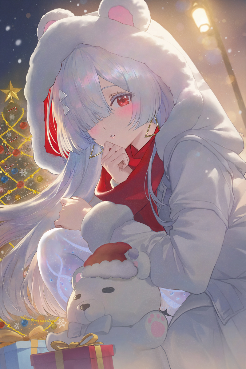 This is a pixiv picture whose title is 圣诞快乐.