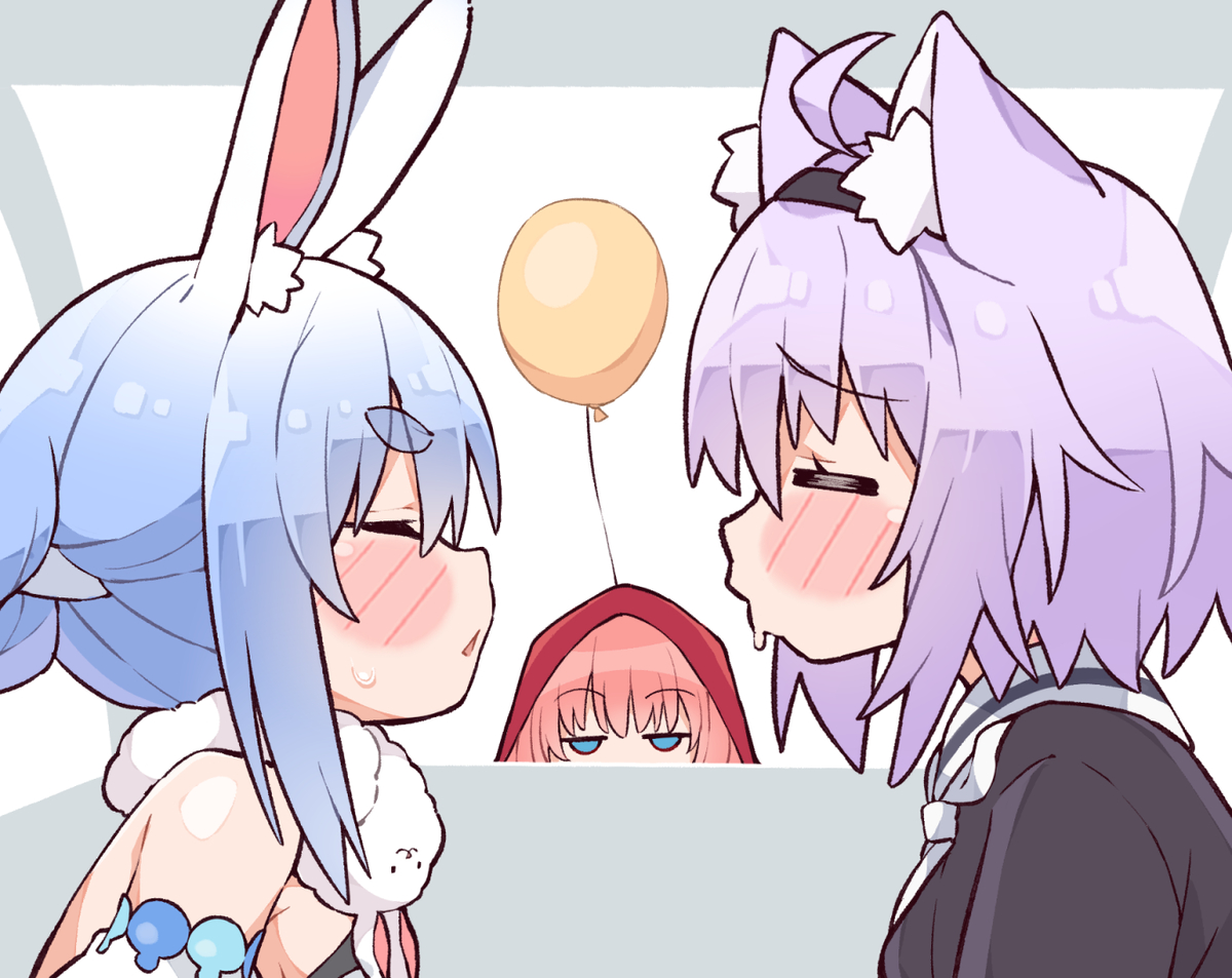 This is a pixiv picture whose title is Chu.