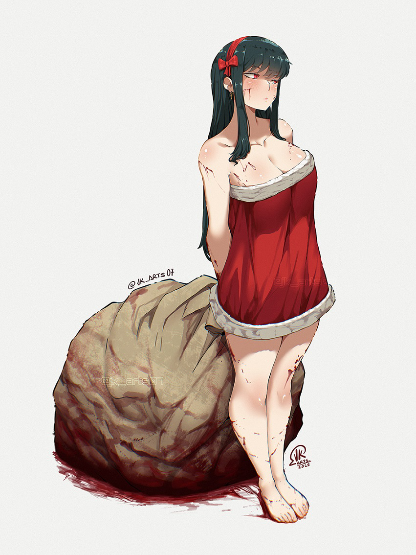 This is a pixiv picture whose title is Merry Christmas Yor.