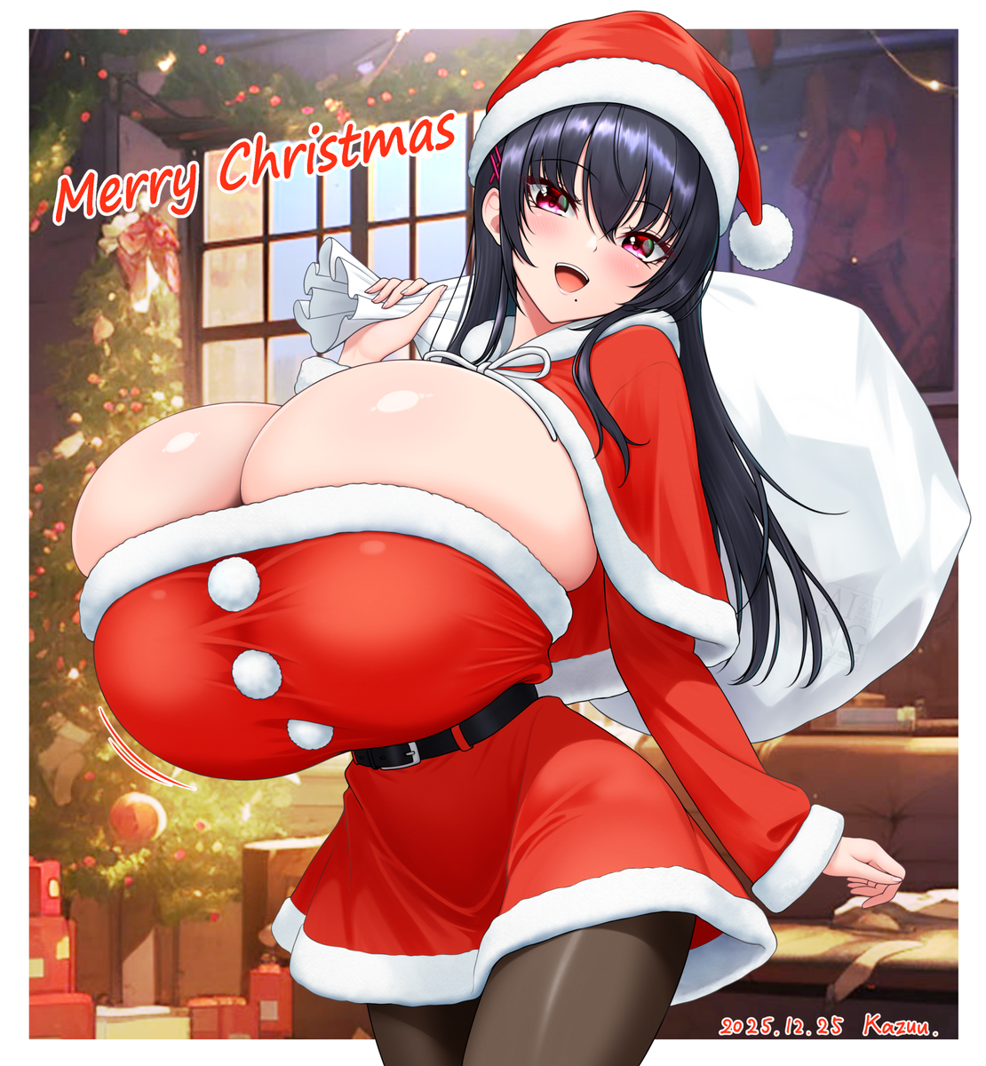 This is a pixiv picture whose title is クリスマス会２０２５.