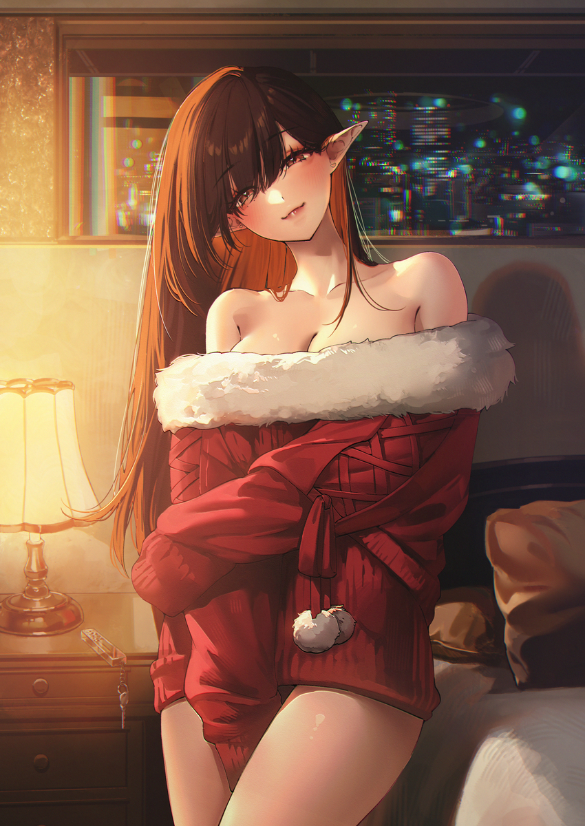 This is a pixiv picture whose title is クリスマス.